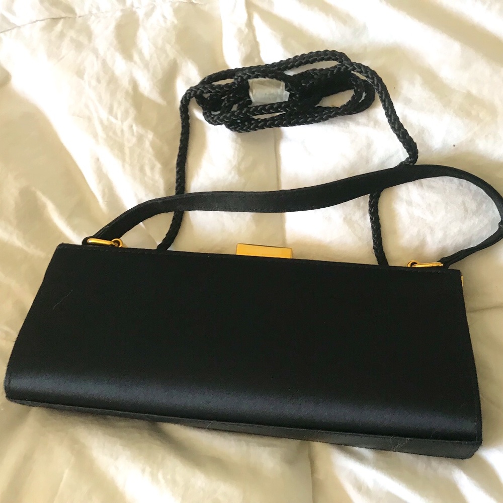 Black Clutch Handbag
